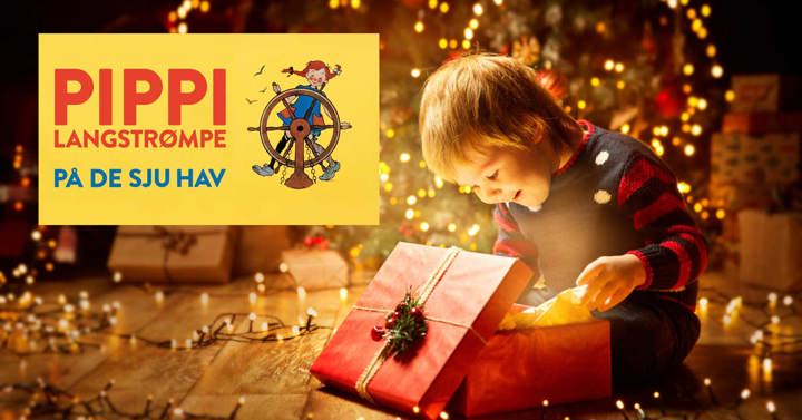 Julegavegutt Med Pippiplakat